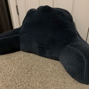 Cozy Grey Backrest Pillow